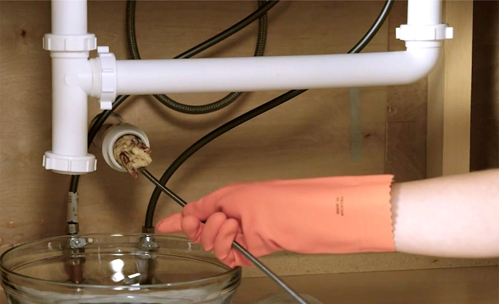 Unclog a Kitchen Drain
