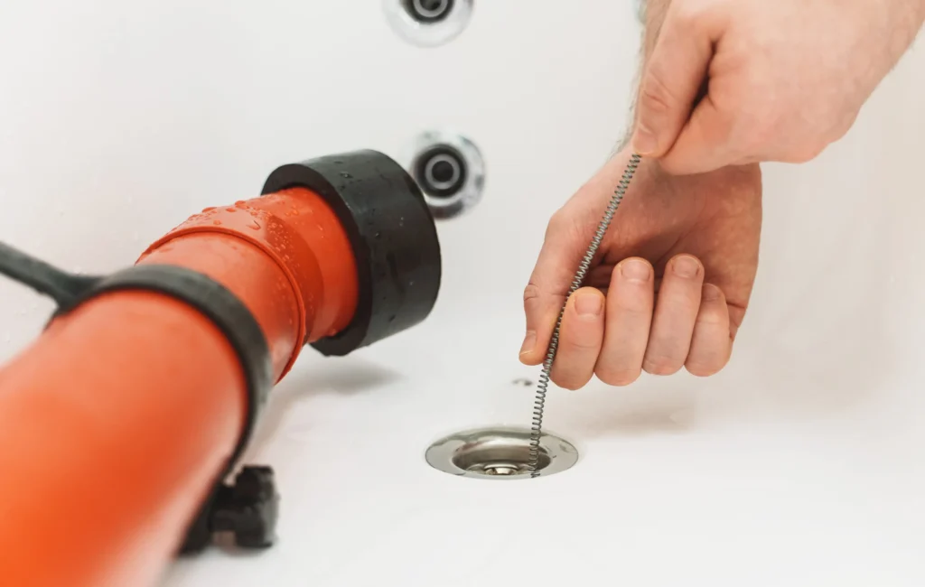 Bathroom Drain Snaking or Rodding