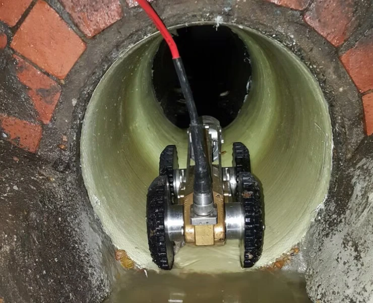 CCTV drain inspection