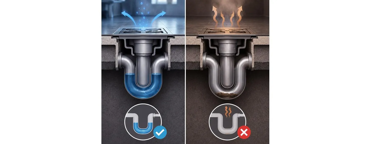 droge-sifon-rioolgeur-waterslot